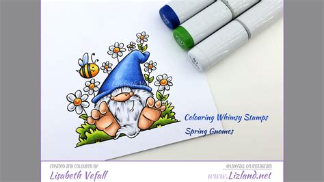 Colouring video: Spring Gnome – | Lizland