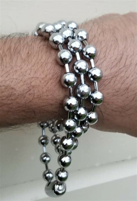 Sikh 54 Chrome plated steel beads Meditation Praying Beads | Etsy