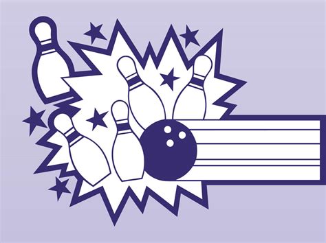 Bowling Ball And Pins Vector Art & Graphics | freevector.com