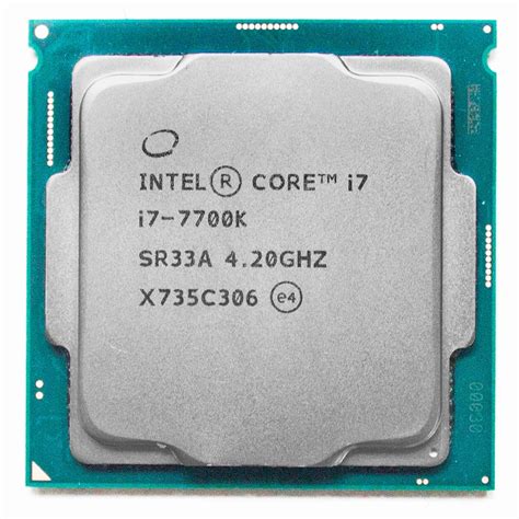 Intel 7th Gen Intel Core Desktop Processor intel core i7 7700K 7700K Quad core 8 threads 4.2G ...