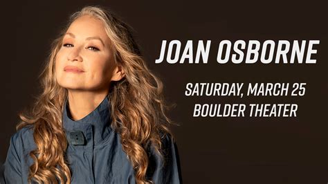 Joan Osborne | Downtown Boulder, CO