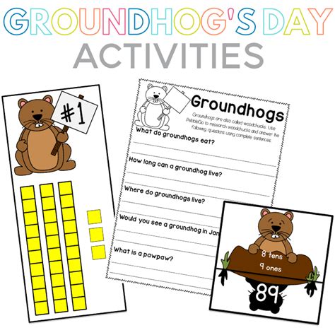 8 Educational Groundhog's Day Activities - Sarah Chesworth