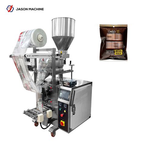 Fully automatic vertical coffee beans packing machine with measuring cups