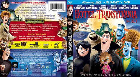 Hotel Transylvania 4 Dvd Cover