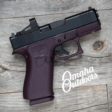 Glock 43X MOS Plum RMSc - Omaha Outdoors