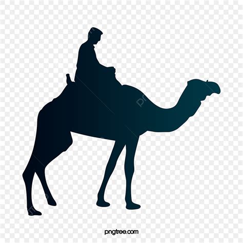 Camel Black Clipart Vector, Black Camel, Camel Clipart, Eid, Al PNG ...