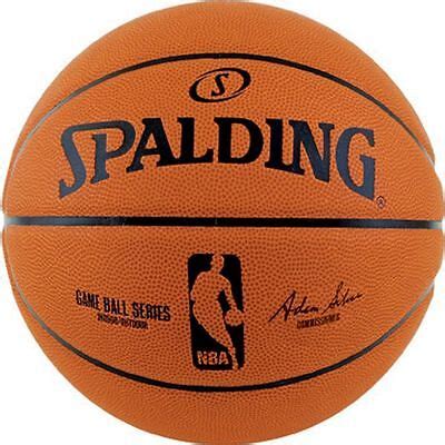 Spalding Official NBA Game Ball Series Composite Leather Basketball New ...