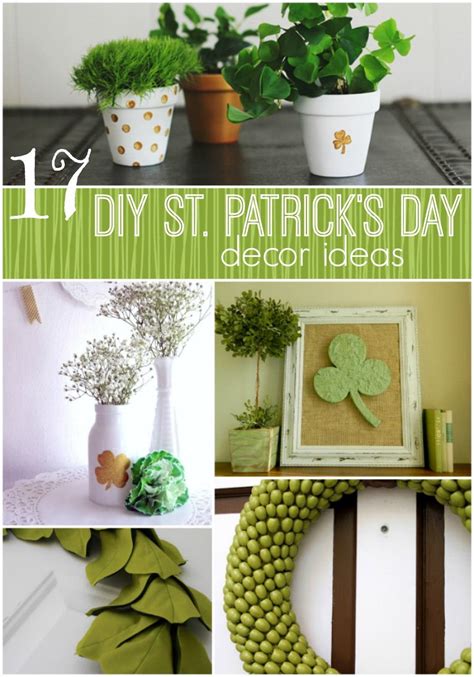 Diy St Patricks Day Table Decorations : St. Patrick's Day Table Setting with 4-Leaf Clover ...