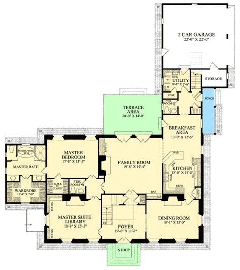 Classic Georgian Home Plan - 32516WP | Architectural Designs - House Plans