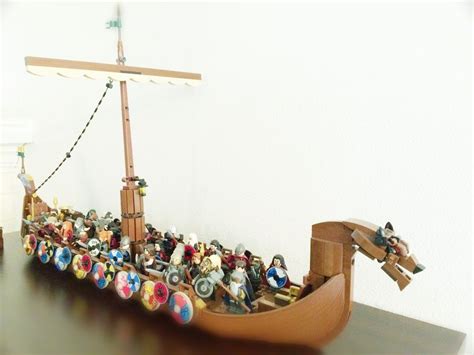 LEGO MOC Medieval Viking's Ship Drakkar | danielaboltres.de