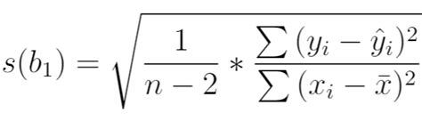 How to calculate standard error linear regression - decorstashok