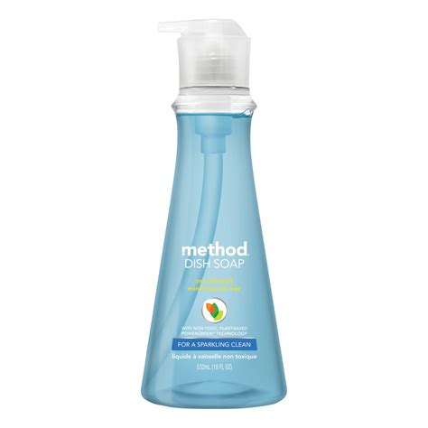 Method Dish Soap, Lemon Mint, 18 Ounce - Walmart.com