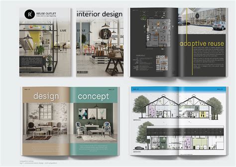 Interior Design Portfolio on Behance