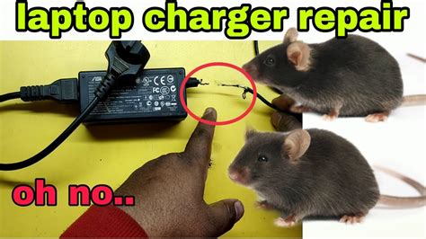 laptop charger repair - YouTube