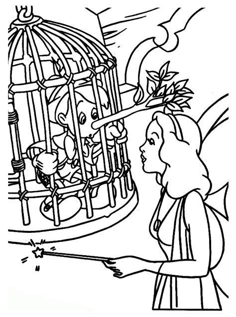 Pinocchio Coloring Pages Online - Lol Coloring Pages