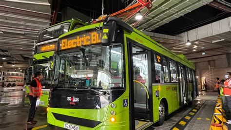 New fleet of 20 fast-charging electric buses to enter service - CNA