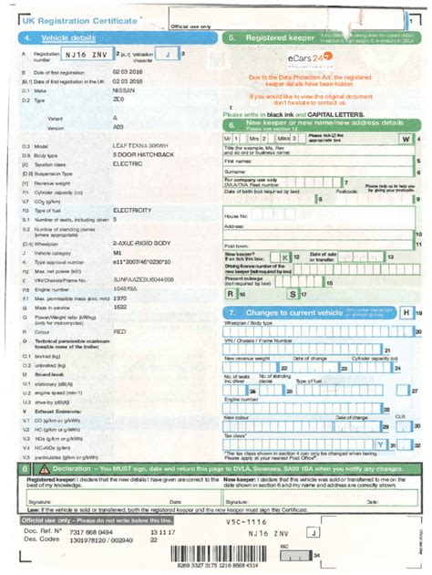 V5c Example Pdf - Fill Online, Printable, Fillable, Blank | pdfFiller