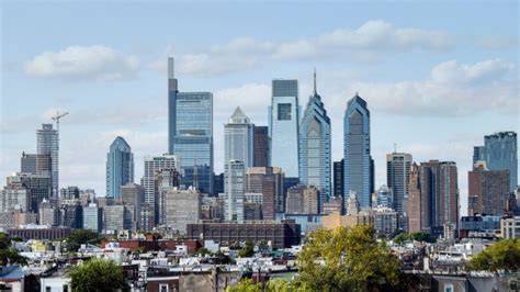 Comparing the 2020 And 2021 Skyline as Seen from South Philadelphia ...