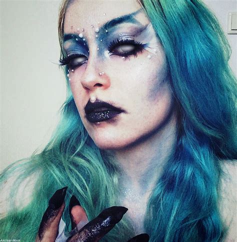 Siren Makeup by ArtsbyMar on DeviantArt