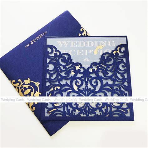 Laser Cut Wedding Card | Nila cards