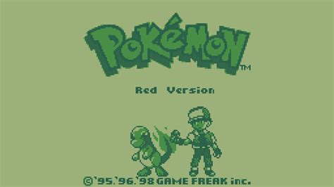 Pokemon Red Game Boy Screenshot UHD 4K Wallpaper | Pixelz