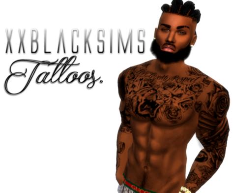 Urban Tattoos N2 | Sims 4 tattoos, Sims 4 mods clothes, Sims 4