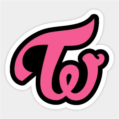 K-Pop Twice Logo - Twice Kpop - Sticker | TeePublic