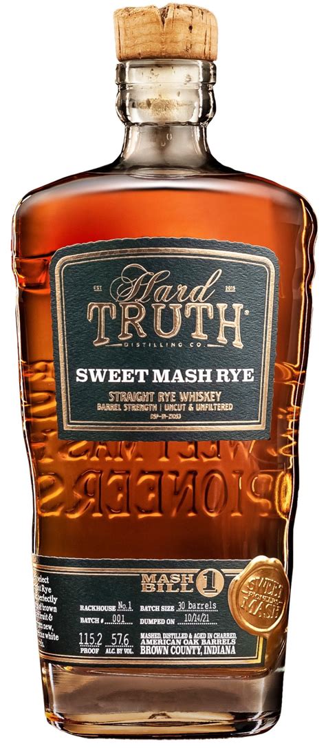 Hard Truth Distilling Co. Announces Increased Production of Hard Truth Sweet Mash Rye Whiskey ...