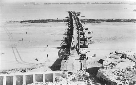 D-Day anniversary | Mulberry harbour construction photos unearthed | New Civil Engineer