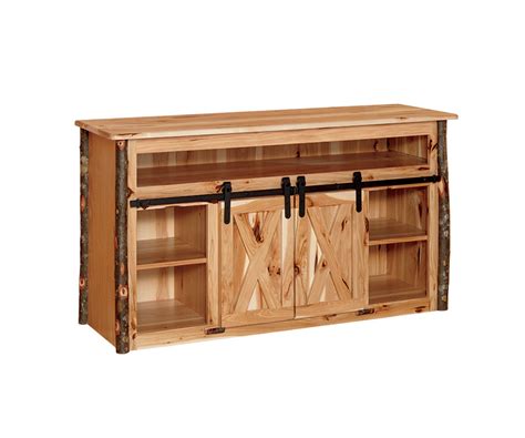 Barn Door TV Stand | The Wood Carte