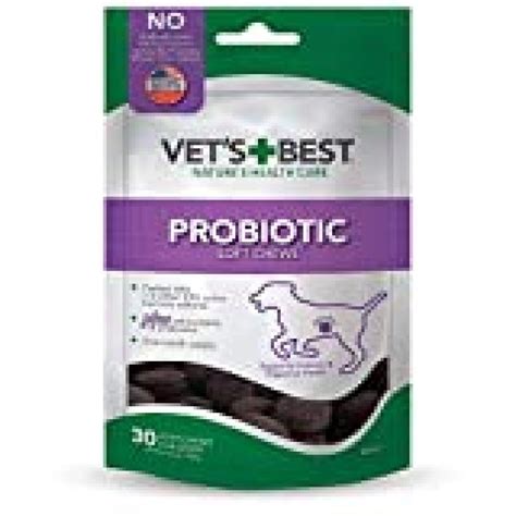 Vet's Best Probiotic Soft Chews Dog Supplements | Supports Dog ...