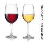 Vino bianco e vino rosso Immagine gratis - Public Domain Pictures