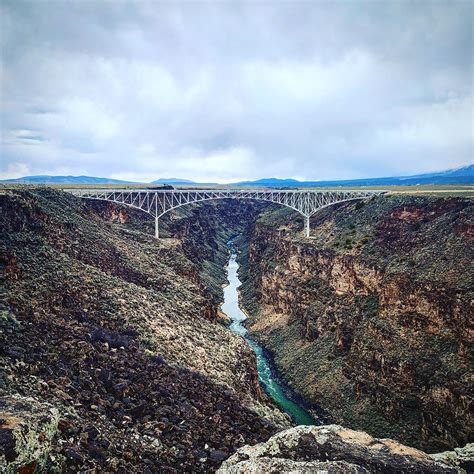 Rio Grande Gorge Bridge Taos New Mexico Photograph by Jeffrey Mark