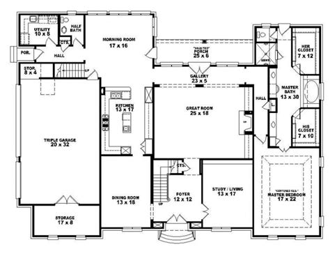 4 Bedroom House Plans Open Floor Plan - memorabili-momento