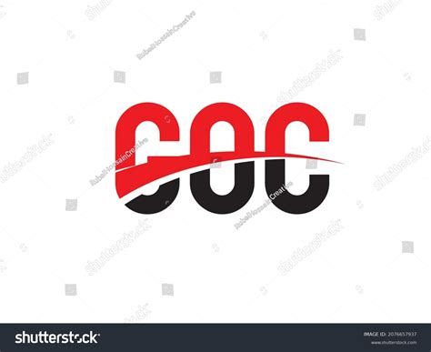 Goc Letter Initial Logo Design Vector Stock Vector (Royalty Free ...