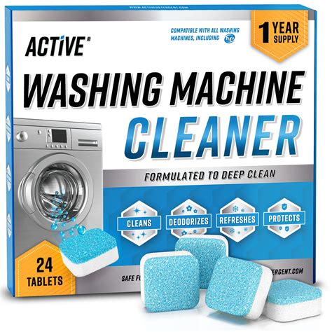 Buy Washing Machine Cleaner Descaler 24 Pack - Deep Cleaning s For HE ...