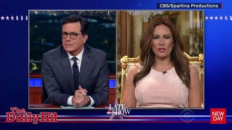 Colbert gets in on the Melania Trump interviews - CNN Video