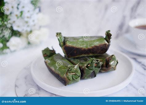 Lemper is a Traditional Indonesian Snack Made of Glutinous Rice and ...