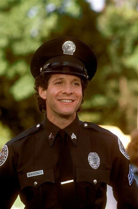 Steve Guttenburg, aka Carey Mahoney Police Academy | Police academy ...