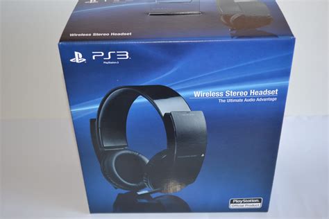 Official PS3 Wireless Stereo Headset Unboxing - Just Push Start