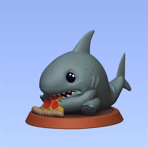 STL file Jeff - Land Shark 3D print model 🦈・3D printing idea to download・Cults