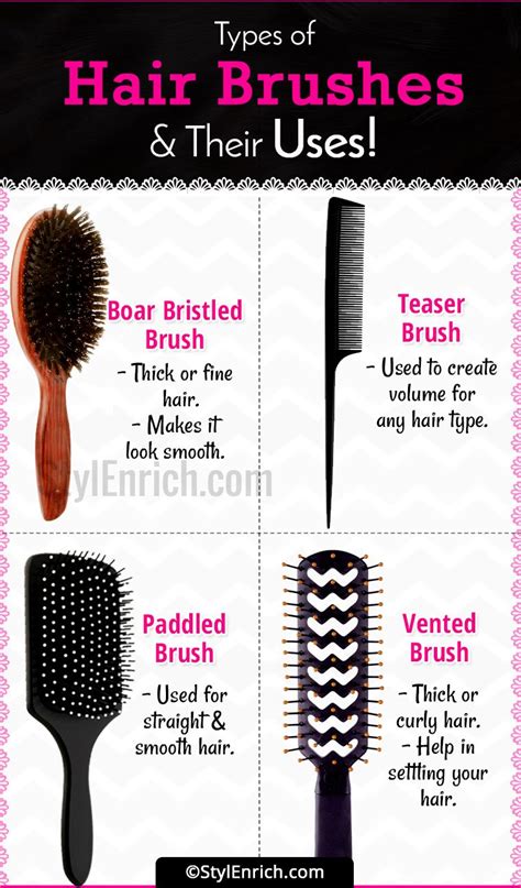 Hair Brush Types : A Complete Guide To Hair Brushes And Its Uses!