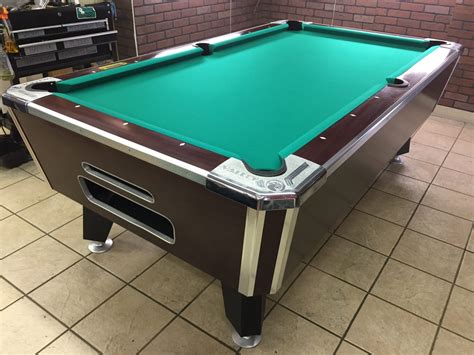 Table #041117 Valley used coin operated pool table | Used Coin Operated Bar Pool Tables