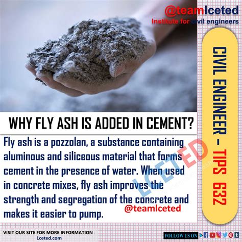 FLY ASH | CONSTITUENTS OF FLY ASH | USES OF FLY ASH | CONSTRUCTION MATERIALS -lceted LCETED ...