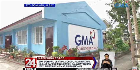 Public school in Albay repaired by Kapuso Foundation after Typhoon Rolly damage │ GMA News Online