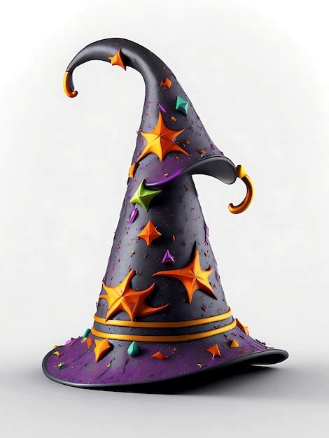 Premium AI Image | Colorful Witches hat For Halloween High detailed AI ...