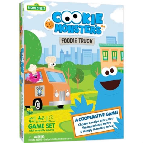 Sesame Street Cookie Monster's Foodie Truck Cooperative Game, 1 unit - Fry’s Food Stores