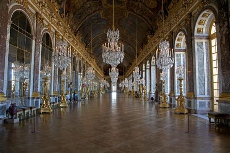 The Hall of Mirrors ~ Versailles | Round the world trip, Hall of mirrors, Places of interest