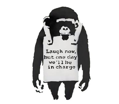 "Banksy's Monkey Art" by Mattp47 | Redbubble