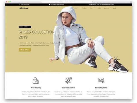 43 Free Shopping Websites Templates To Attract Shopaholics 2022